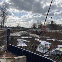 Процесс строительства ЖК «Экоград Новый Катуар», Апрель 2023