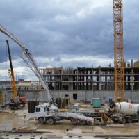 Процесс строительства ЖК «Радужный», Апрель 2016