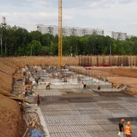 Процесс строительства ЖК «Лучи» , Июнь 2016
