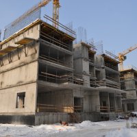 Процесс строительства ЖК «Хорошёвский», Февраль 2016
