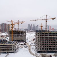 Процесс строительства ЖК «Лосиноостровский парк», Октябрь 2021