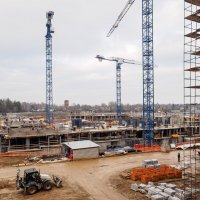 Процесс строительства ЖК «Видный город», Март 2017