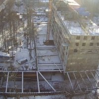 Процесс строительства ЖК «Атмосфера», Январь 2018