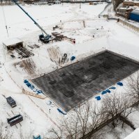 Процесс строительства ЖК «Ютаново», Январь 2022