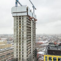 Процесс строительства ЖК «Савеловский Сити», Ноябрь 2019