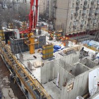 Процесс строительства ЖК «Кутузовский XII», Март 2018