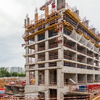 Процесс строительства ЖК Vander Park, Июль 2016