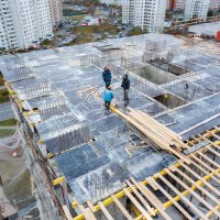 Процесс строительства ЖК «Влюблино», Октябрь 2017