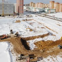 Процесс строительства ЖК «Ярославский», Март 2018