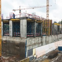 Процесс строительства ЖК «Черняховского, 19», Сентябрь 2017