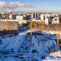 Процесс строительства ЖК «Летний Сад», Январь 2017