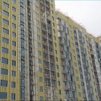 Процесс строительства ЖК «Город на реке Тушино-2018», Февраль 2017
