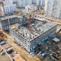 Процесс строительства ЖК «Влюблино», Апрель 2018