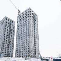 Процесс строительства ЖК «Левобережный» , Февраль 2018