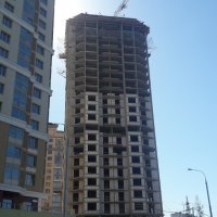 Процесс строительства ЖК «Мосфильмовский» , Май 2017