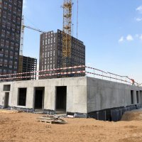 Процесс строительства ЖК «Белая Дача парк», Апрель 2019
