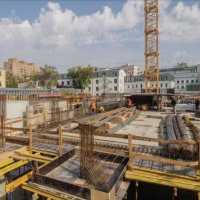 Процесс строительства ЖК «Реномэ» , Сентябрь 2017