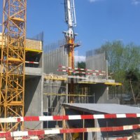 Процесс строительства ЖК «Дом Серебряный Бор», Май 2017