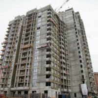 Процесс строительства ЖК «Родной город. Каховская», Февраль 2017