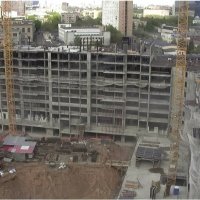 Процесс строительства ЖК «Прайм Тайм», Май 2017