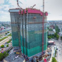 Процесс строительства ЖК «Пресня Сити», Июль 2017