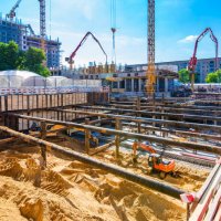 Процесс строительства ЖК «Царская площадь», Июнь 2018
