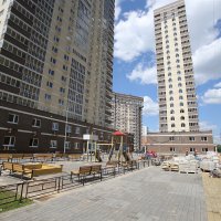 Процесс строительства ЖК «Татьянин парк», Июнь 2019