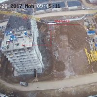 Процесс строительства ЖК «Центральный» (Долгопрудный), Март 2017
