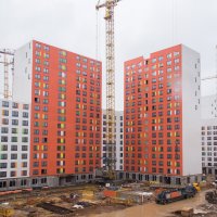 Процесс строительства ЖК «Бунинские луга» , Март 2017