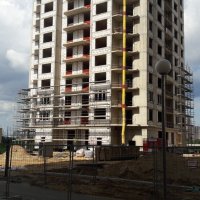 Процесс строительства ЖК «Мосфильмовский» , Июль 2017