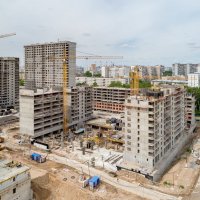 Процесс строительства ЖК «Летний Сад», Июль 2017