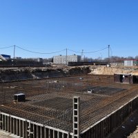 Процесс строительства ЖК «Люберцы парк», Апрель 2019