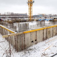 Процесс строительства ЖК «Аннино Парк», Январь 2017
