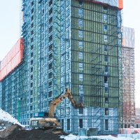 Процесс строительства ЖК «Черняховского, 19», Январь 2018