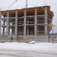 Процесс строительства ЖК «Лобня Сити», Январь 2015