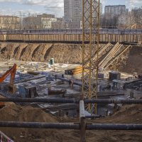 Процесс строительства ЖК VAVILOVE, Март 2017