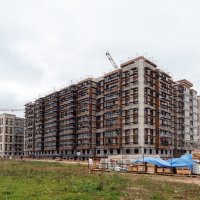 Процесс строительства ЖК «Пироговская ривьера», Октябрь 2016