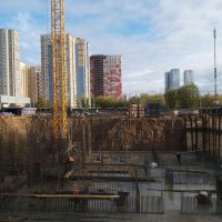 Процесс строительства ЖК «Большая Очаковская, 2», Октябрь 2020