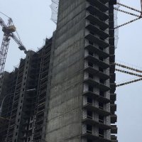 Процесс строительства ЖК «Олимпийский», Сентябрь 2017
