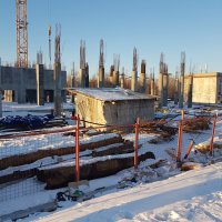 Процесс строительства ЖК «Нахимовский 21», Январь 2017