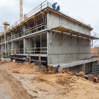 Процесс строительства ЖК «Хорошёвский», Июнь 2017