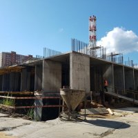 Процесс строительства ЖК «Юбилейный», Август 2017