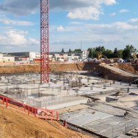 Процесс строительства ЖК «Селигер Сити», Июнь 2017