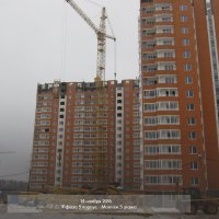 Процесс строительства ЖК «Переделкино Ближнее», Ноябрь 2016