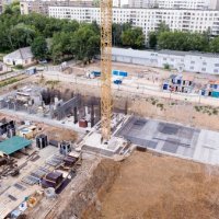 Процесс строительства ЖК «Летний Сад», Август 2016