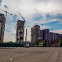 Процесс строительства ЖК «Парк легенд», Июнь 2017