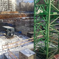 Процесс строительства ЖК «Дуэт» , Февраль 2017