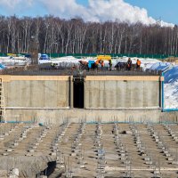 Процесс строительства ЖК «Восточное Бутово» (Боброво), Март 2018
