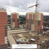 Процесс строительства ЖК «Столичный», Сентябрь 2017