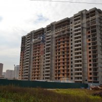 Процесс строительства ЖК «Лобня Сити», Сентябрь 2017